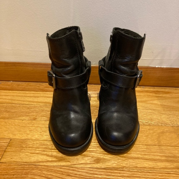 All Saints Jules Heeled Motorcycle boots - Picture 5 of 5